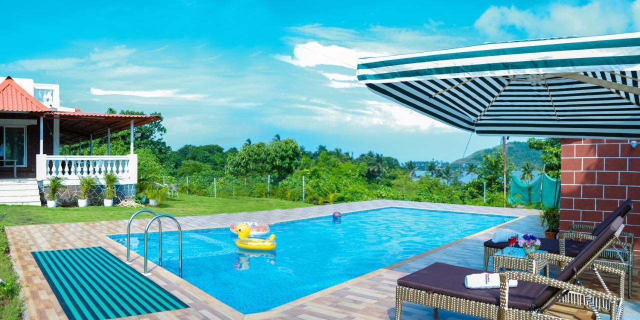 Spicy Mango Ocean Paradise - Luxurious Sea View Villa In Alibaug Christpada Exterior photo